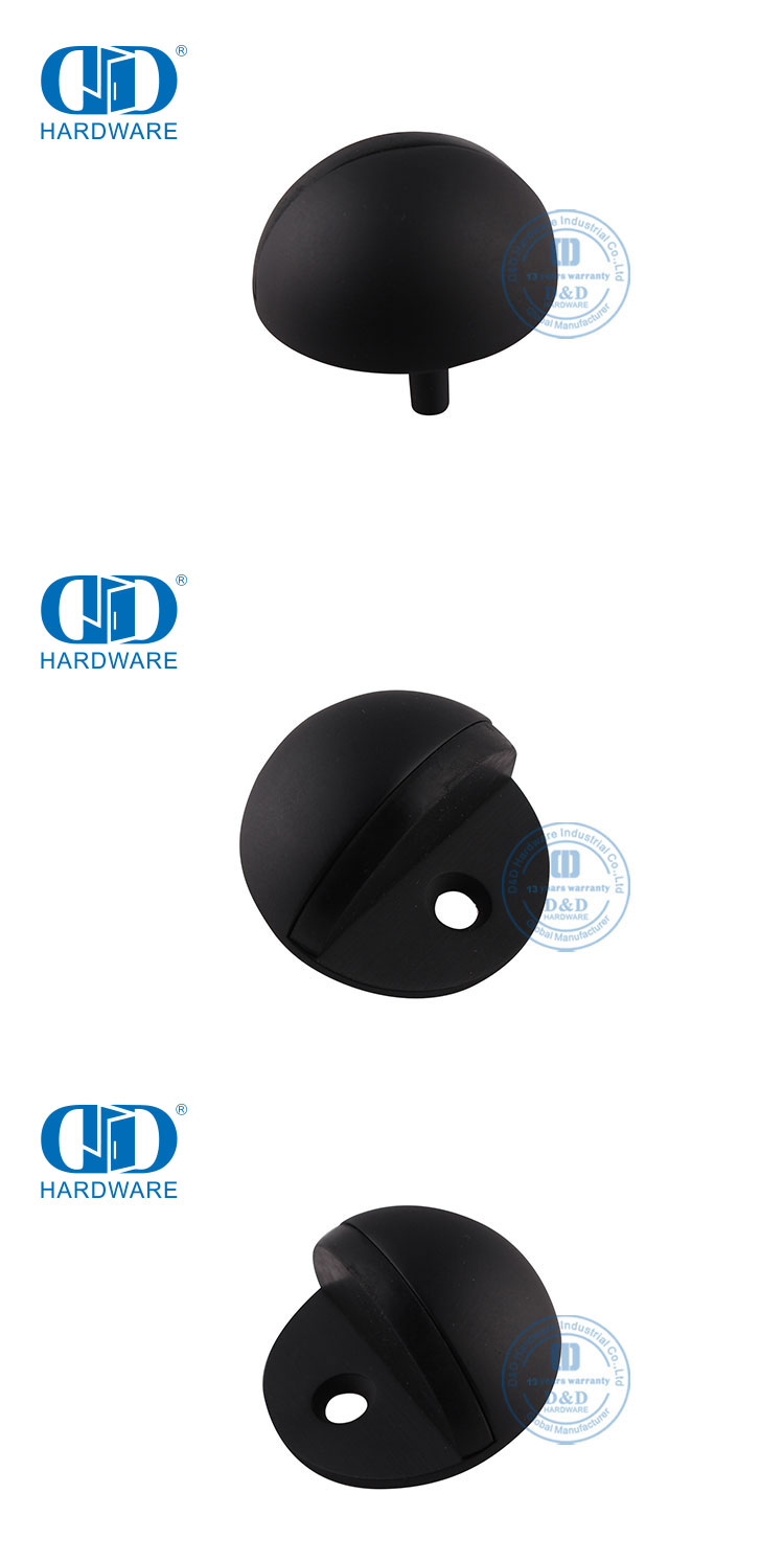 Tope de puerta montado en el piso