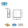 Abrazadera de vidrio de acero inoxidable Clip de vidrio Soporte de vidrio para baño-DDGC001