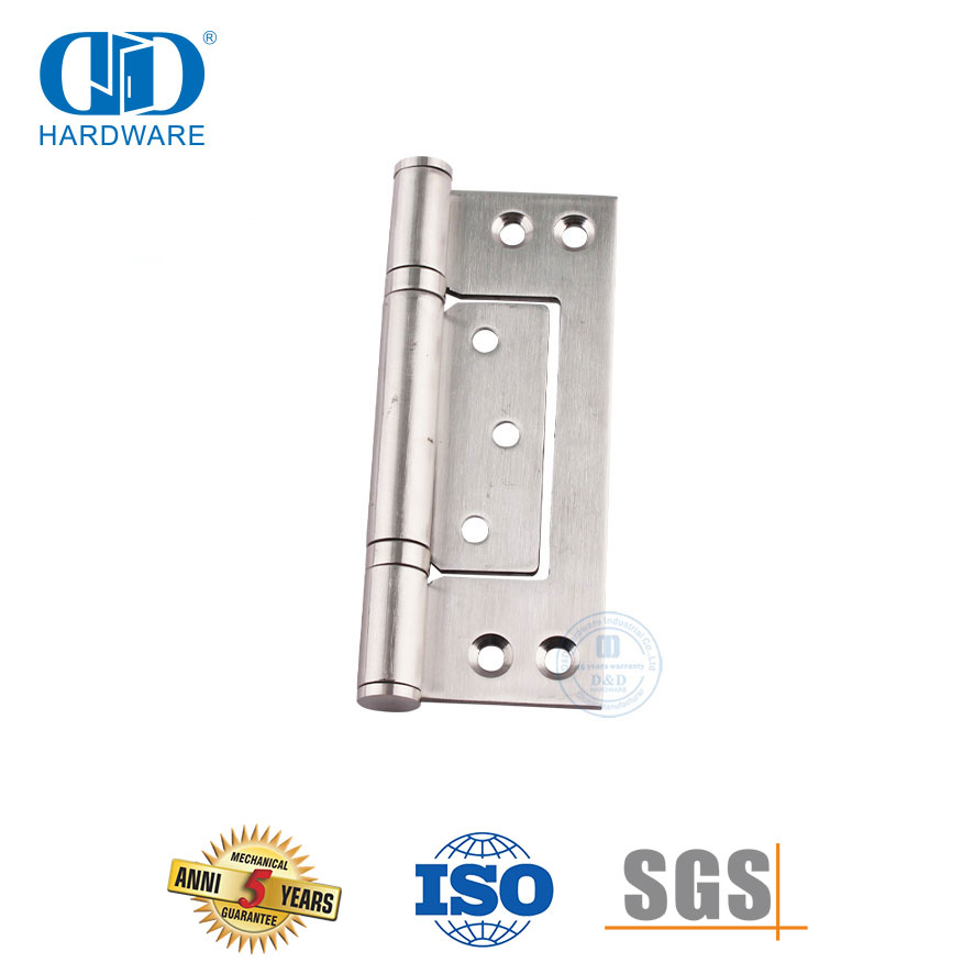 Bisagra empotrada de acero inoxidable para puerta principal de alta calidad-DDSS027-B