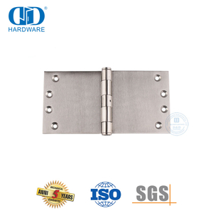 Herrajes para puertas exteriores de acero inoxidable Bisagra de puerta tipo ancho grande-DDSS049-100x200x3.4mm