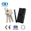 Certificación EN 1303 Cilindro doble negro para edificios comerciales-DDLC003-70mm-MB