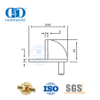Tope de puerta tipo hemisferio montado en el piso de estilo moderno de acero inoxidable-DDDS001-SSS