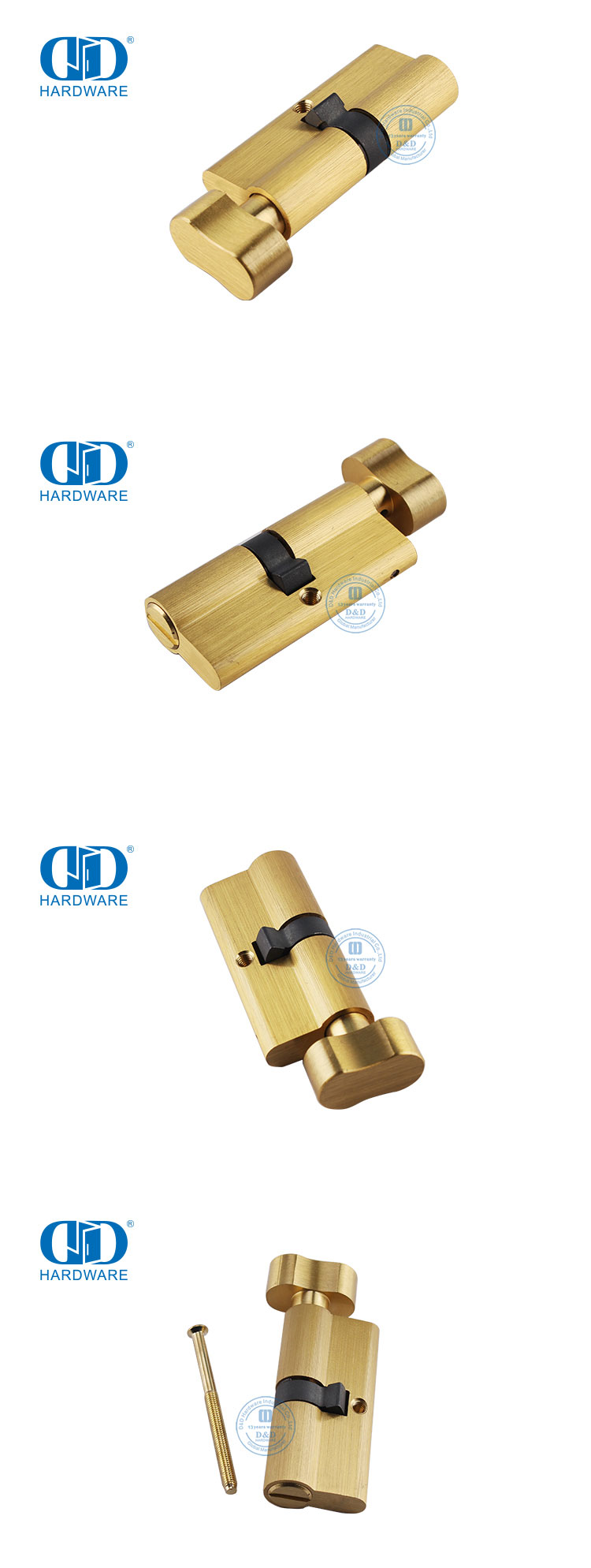 Cilindro de cerradura de puerta