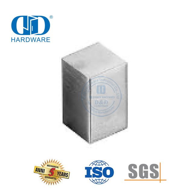 Tiradores y perillas cuadrados para gabinetes de cocina de muebles pequeños-DDFH063