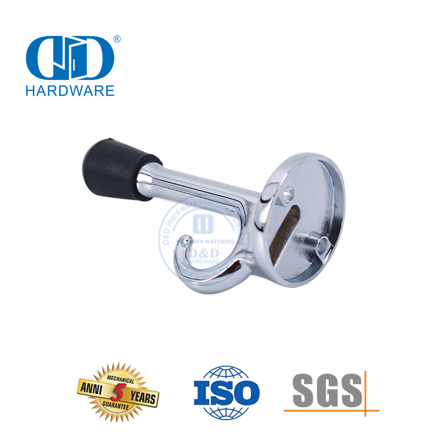 Tope de puerta de fotocromo de aleación de zinc para hotel apartamento comercial-DDDS020