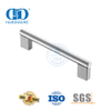 Manija de puerta comercial cuadrada de acero inoxidable 304 resistente, manija de puerta de entrada, manija de puerta de garaje de madera de oficina-DDFH023