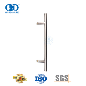 Accesorios para muebles de ferretería de acero inoxidable 316, tiradores de muebles para puerta de vidrio de ducha-DDPH032