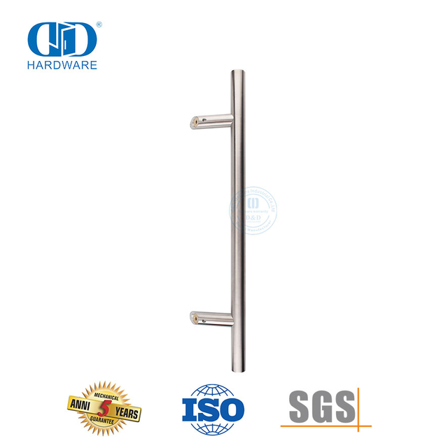 Accesorios para muebles de ferretería de acero inoxidable 316, tiradores de muebles para puerta de vidrio de ducha-DDPH032
