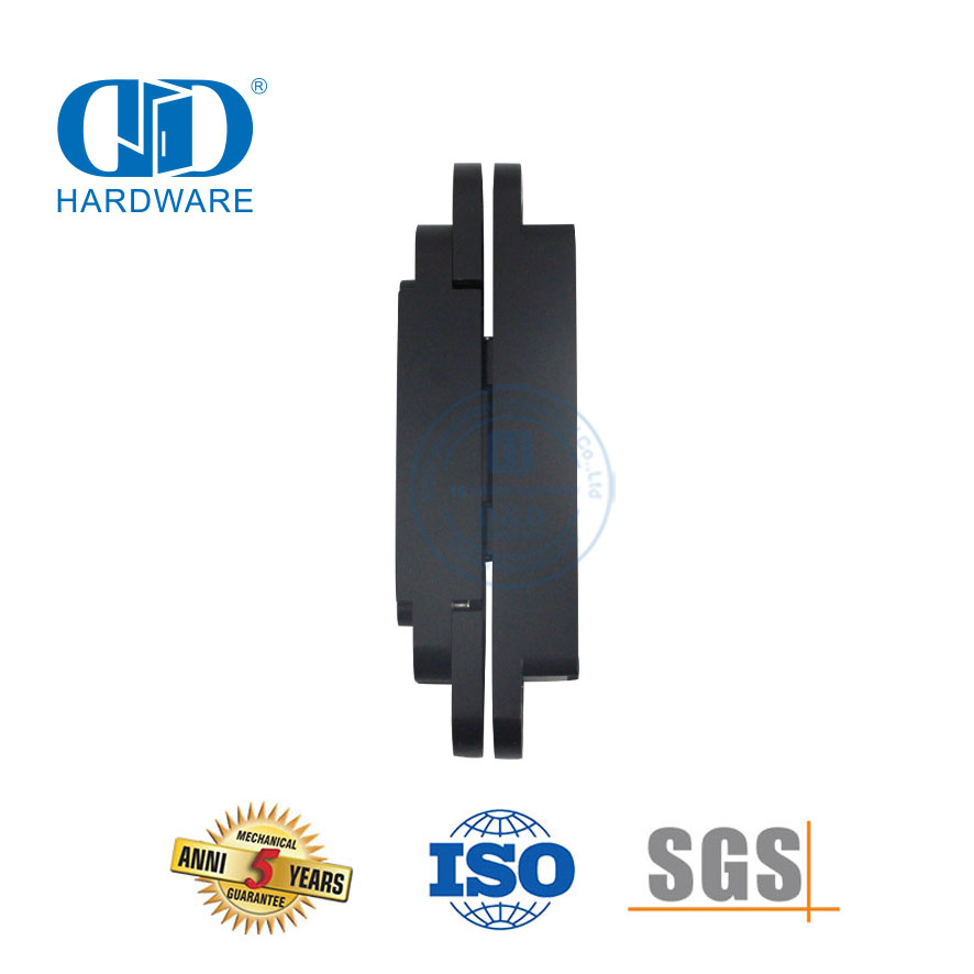 Bisagra de puerta interior ajustable de seguridad oculta 3D de aleación de zinc con diferentes acabados-DDCH008-G40