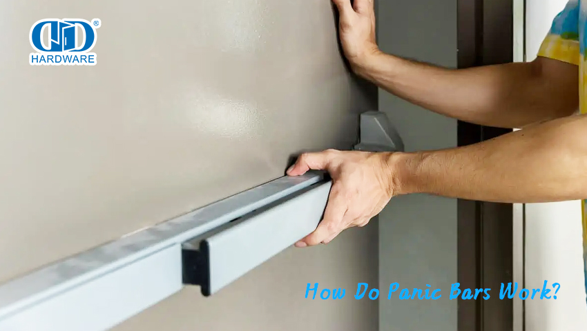 ¿Cómo funcionan las barras de pánico?
