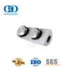 Pivote de puerta inferior de acero inoxidable, herrajes para puerta de vidrio, ajuste de parche pivotante, pivote superior-DDGP012
