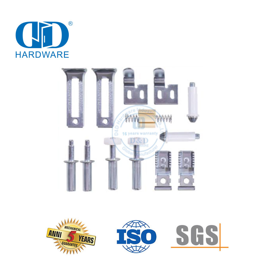 Fabricante profesional, kit de puerta de granero de montaje superior interior de acero inoxidable, herrajes para puertas correderas, herrajes para muebles-DDBD072