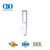Herrajes para puertas corredizas de vidrio comerciales de acero inoxidable, accesorios para puertas, tiradores para baño, DDPH041