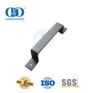Manija de puerta de granero de entrada de habitación de hotel deslizante de marcas europeas de acero inoxidable Hardware de construcción-DDBD127