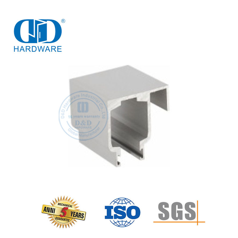 Accesorio de muebles de hardware de vidrio para puerta corredera sin marco, accesorio de hierro y acero inoxidable de fábrica para baño-DDGS143