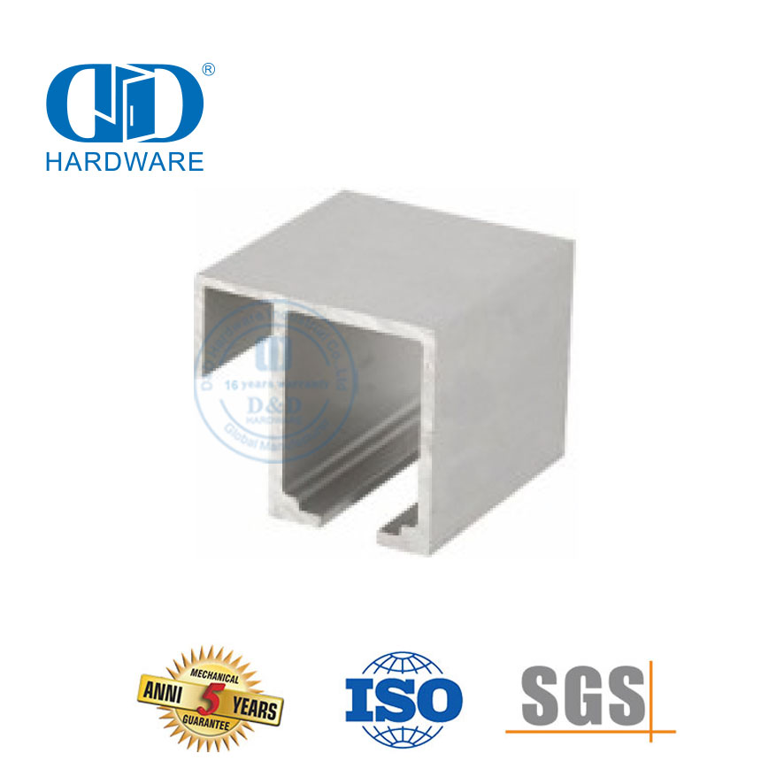 Proveedor de hardware, accesorio de muebles con rodillo para puerta corrediza de vidrio de acero inoxidable para lavabo de baño-DDGS145