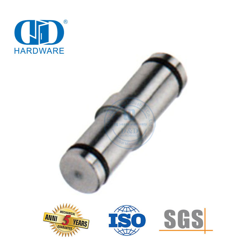 Accesorios de manga de tubería Accesorios de baño de acero inoxidable Hardware de vidrio Accesorio de muebles para puerta corredera-DDGS126