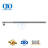 Accesorios de vidrio de acero inoxidable Esquina curva recta Barra de tensión telescópica ajustable flexible para baño-DDSC023