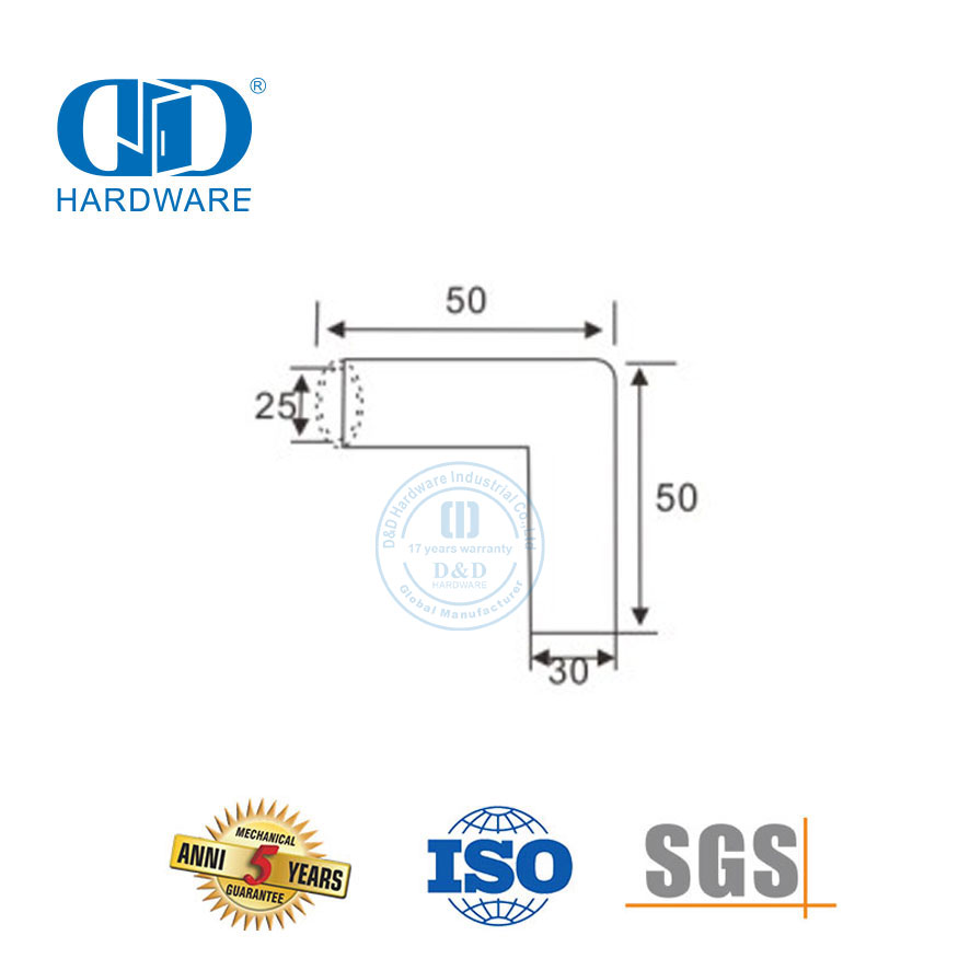 Sistema de cabina de ducha comercial de acero inoxidable, conector de soporte de Panel de vidrio, conector de Clip de abrazadera-DDSC035