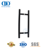 Tirador de barra tipo T clásico negro mate con fijación mediante pernos-DDPH001-D-MB