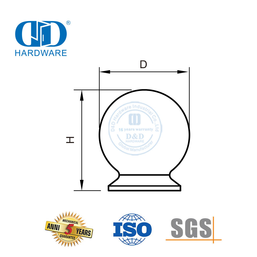 Tiradores de puerta de diseño moderno de venta caliente para cajones y muebles-DDFH044