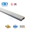 Sello inferior de puerta corrediza de aluminio anodizado a prueba de sonido para trabajo mediano, burlete, sello inferior-DDBS001