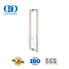 Tirador ingleteado de hardware de vidrio redondo cuadrado grande de madera de acero inoxidable-DDPH002