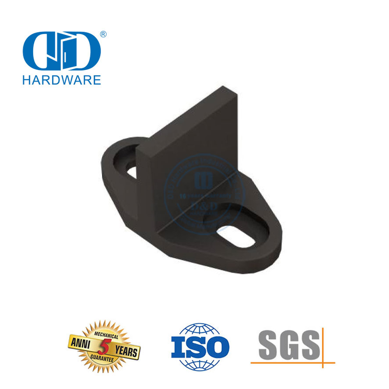 Herrajes para puertas plegables correderas plegables de acero inoxidable, kits plegables para puertas de granero, guía plegable para puertas de acordeón-DDBD090