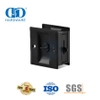 Guía de piso de rodillo recto moderno de acero inoxidable, herrajes para puertas corredizas de Granero de madera Interior, guía de puerta de montaje en pared-DDBD091