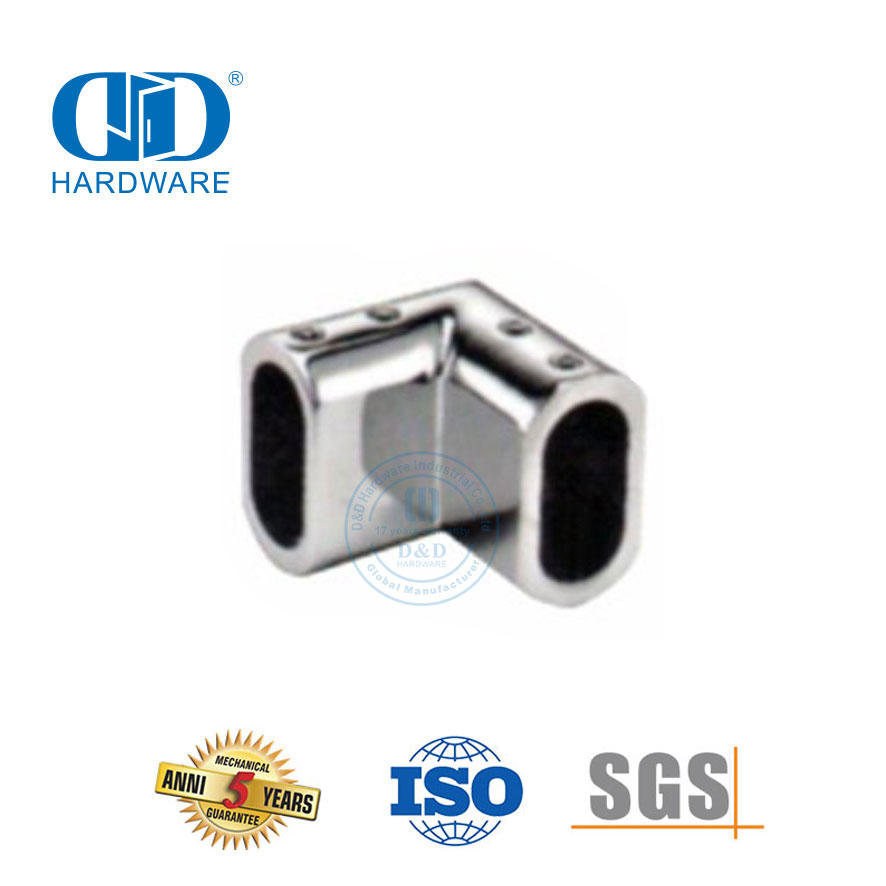 Herrajes para bisagras de puerta con conector de vidrio de acero inoxidable Herrajes para puertas corredizas-DDSL002-7
