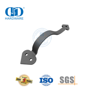 Accesorio para puerta de granero interior de acero inoxidable, manija corrediza para puerta de madera de granero, manija de puerta de doble cara-DDBD123