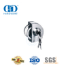 Cerradura de manija de puerta de vidrio de acero inoxidable de fábrica de China, montaje de parche, montaje de puerta de cerradura de esquina-DDGL005