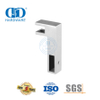 Soporte de barra de soporte de baño de acero inoxidable Conector de tubo de accesorio de puerta de vidrio cepillado-DDSC015