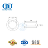Herrajes para puertas correderas de acero inoxidable, accesorios para muebles, perilla de puerta corrediza de vidrio, manija ahuecada-DDSK016