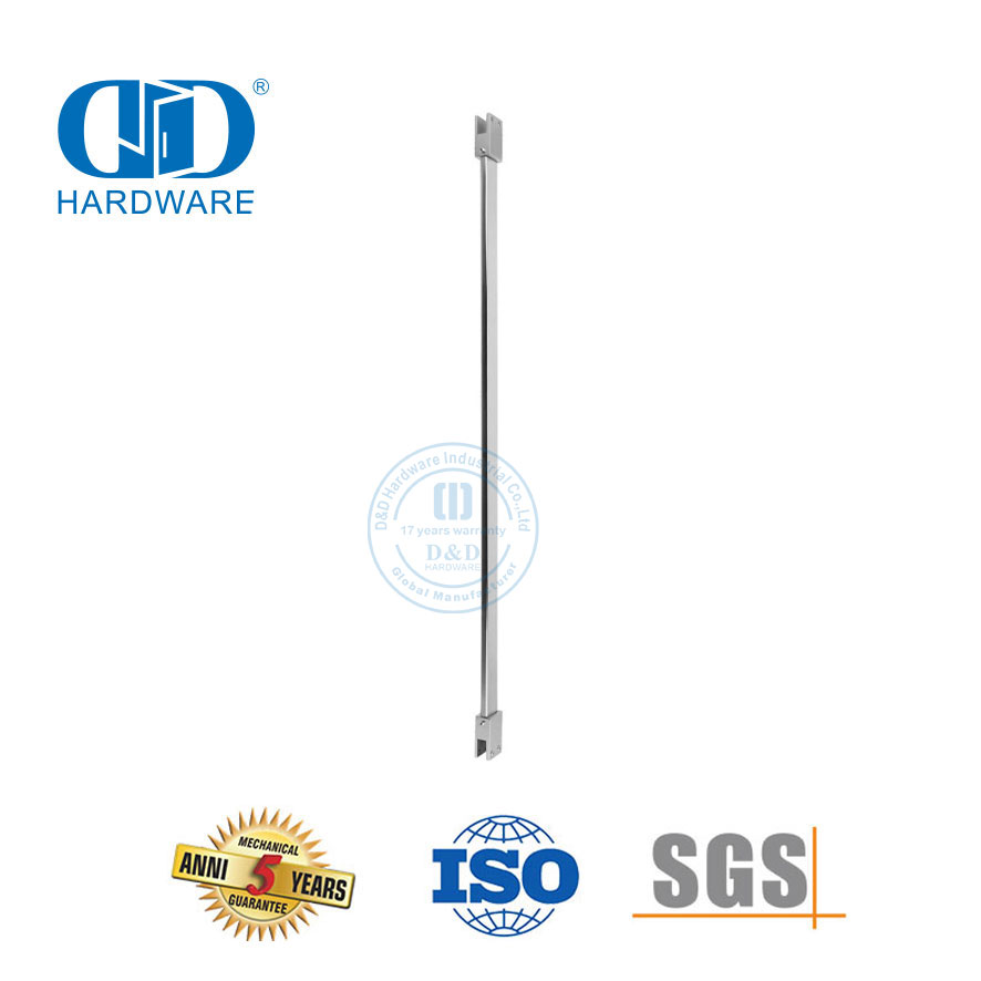 Sistema de cabina de ducha de acero inoxidable, varillas telescópicas ajustables para baño, conector de panel-DDSC021