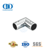 Sistema de cabina de ducha comercial de acero inoxidable, conector de soporte de Panel de vidrio, conector de Clip de abrazadera-DDSC035