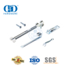 Kit de herrajes para puertas de granero con ruedas de rodillos de color plateado de acero inoxidable Hardware para puertas de granero de alta resistencia-DDBD059