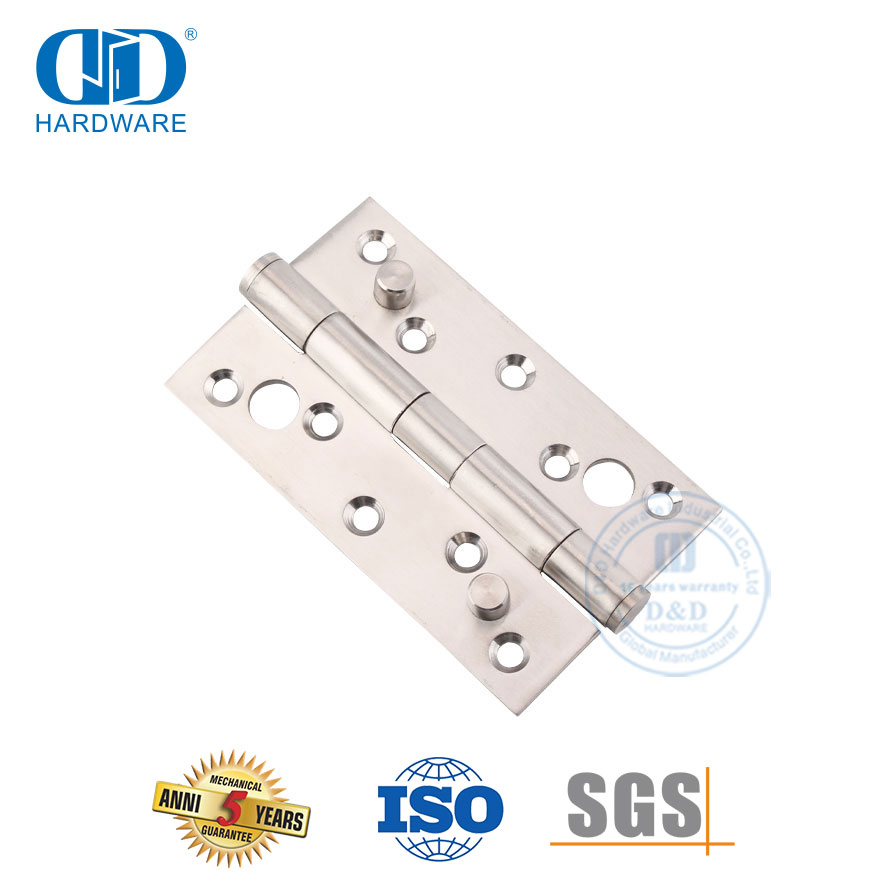 Bisagra de seguridad doble con cinco nudillos y rodamiento de bolas de acero inoxidable-DDSS014