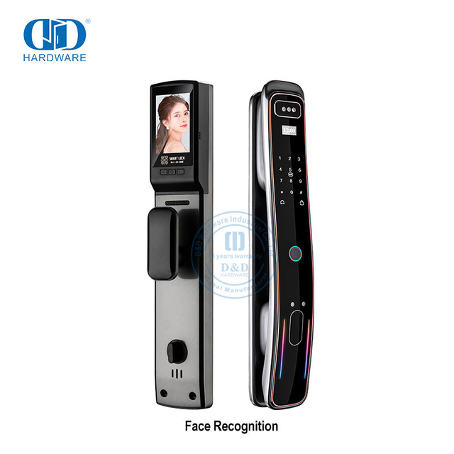 Cerradura electrónica automática con huella digital y reconocimiento facial 3D-DDEL014
