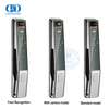 Cerradura de puerta inteligente con alarma de tarjeta IC electrónica Digital contraseña de huella dactilar de seguridad de apertura rápida-DDEL015