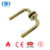 Espejo de latón pulido dorado EN 1906 Tirador de puerta tipo tubular-DDTH002-PB