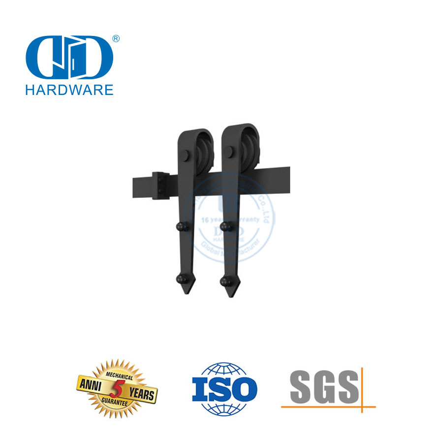 Accesorio de herrajes para puertas de acero inoxidable Herrajes para puertas de granero de derivación Herrajes para puertas de madera de granero-DDBD006