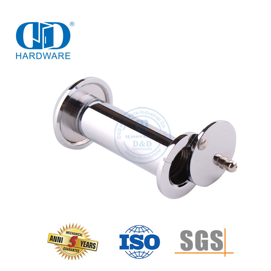 Venta caliente OEM 180 grados Peefole de puertas tradicionales con portada-DDDV002