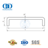 Tiradores de herrajes para muebles Manija de puerta de gabinete de cocina sólida hueca de acero inoxidable-DDFH041