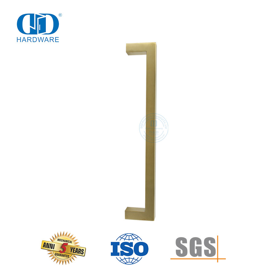 Tirador de manija de acero inoxidable para puerta de ducha de baño, hecho a mano, de Metal, Vintage, nuevo, DDPH034-SB