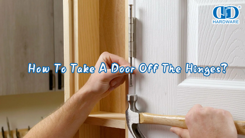 Cómo sacar una puerta de las bisagras？