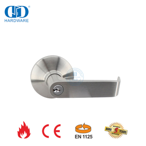 Haevy Duty Acero inoxidable CE Barra de pánico ignífuga Palanca exterior Dispositivo de bloqueo de pánico para puerta de metal de madera de emergencia-DDPD012-B-CE