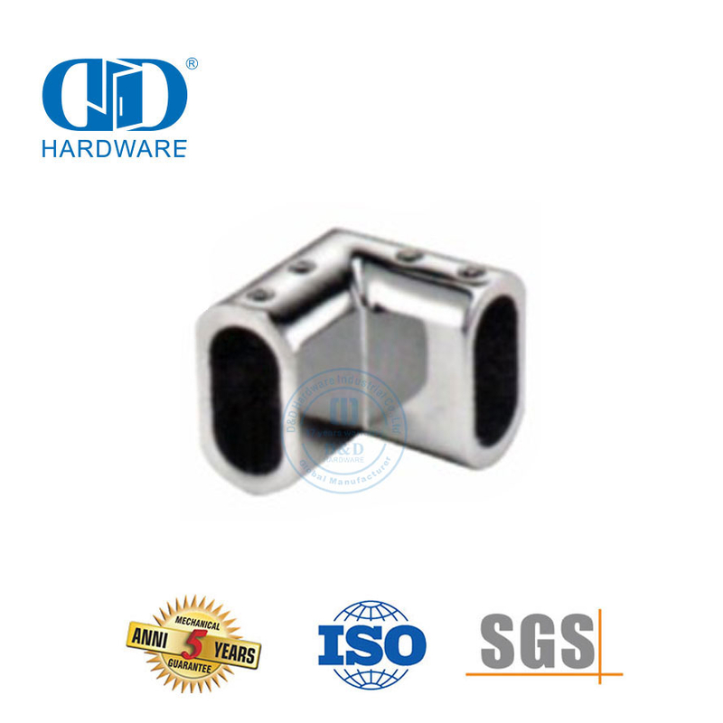 Herrajes para bisagras de puerta con conector de vidrio de acero inoxidable Herrajes para puertas corredizas-DDSL002-7