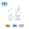 Accesorios de acero inoxidable OEM, accesorios de vidrio, herrajes para puertas, accesorios de vidrio para baño-DDGS102