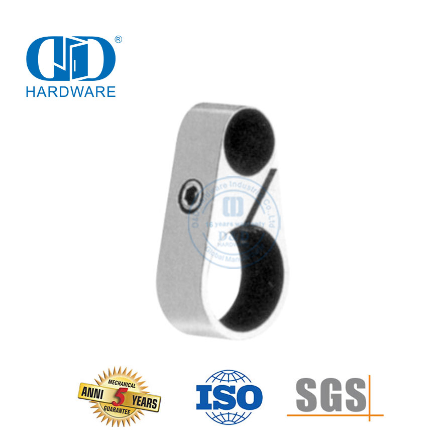 Tope de puerta de buena calidad, accesorio para muebles de acero inoxidable, herrajes para baño, herrajes para puertas correderas-DDGS118